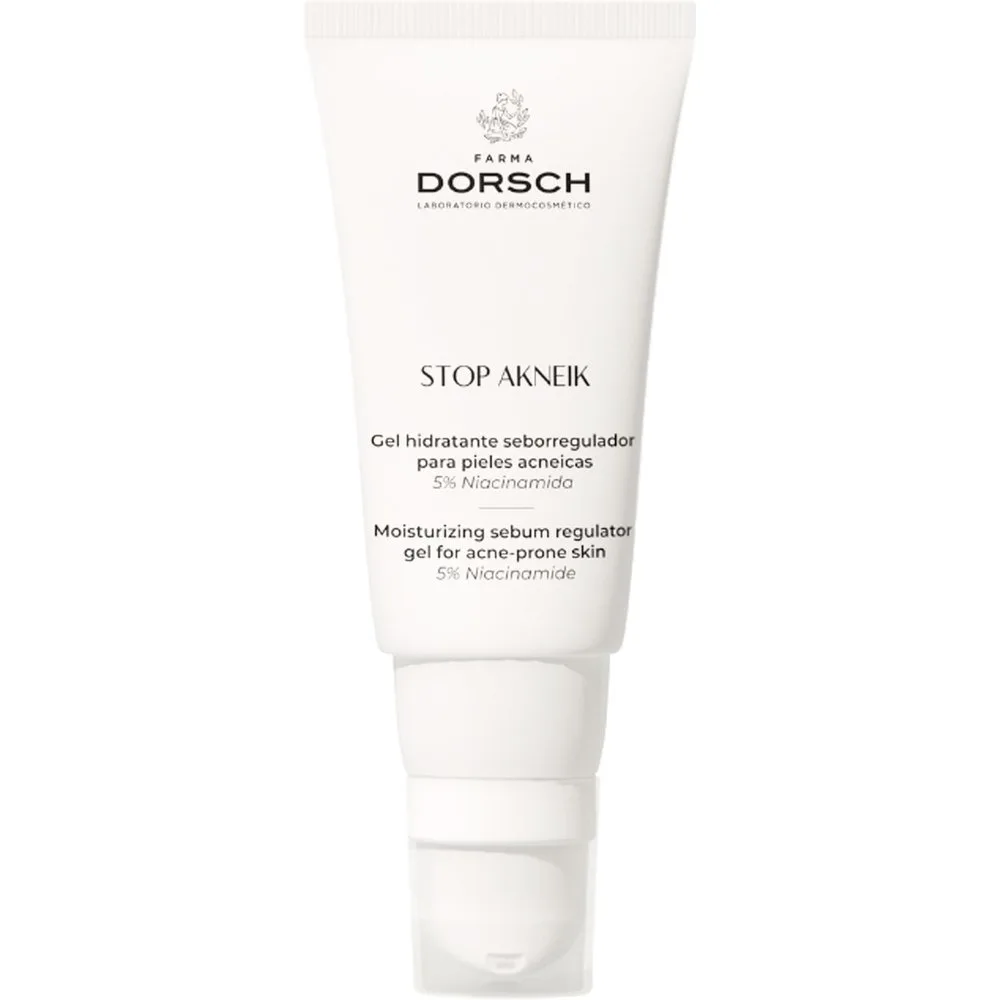 Gel hidratante seborregulador Stop Akneik 50 ml - Farma Dorsch - FashionsVida