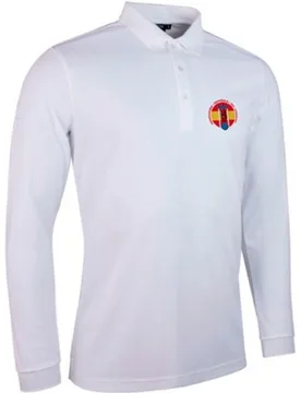 Polo de croquet de hombre Max con logo Federación Española de Croquet - Glenmuir - FashionsVida