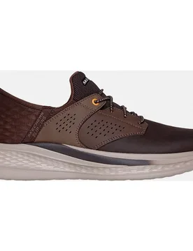 Zapato casual piel con slip ins - Skechers - FashionsVida