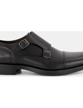 Zapato de hombre con dos hebillas - Dustin - FashionsVida