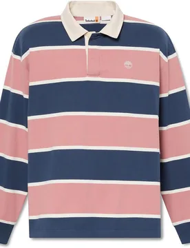 Polo rugby de hombre en manga larga - Timberland - FashionsVida