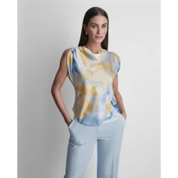 DKNY - Blusa estampada
