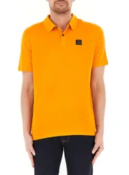 Polo misto cotone ARANCIO CHIARO XXL