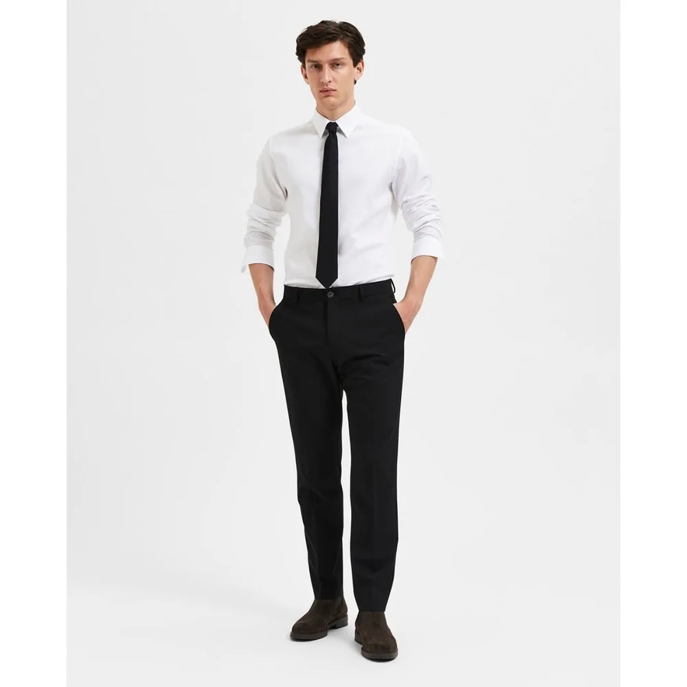 Pantalón de traje de hombre Slim Fit liso - Selected - FashionsVida