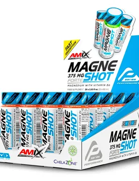 Scatola Di Bevanda Energetica Monodose Magneshot Forte 375 Mg Arancia 60ml 20 Unità Multicolor - Amix - FashionsVida