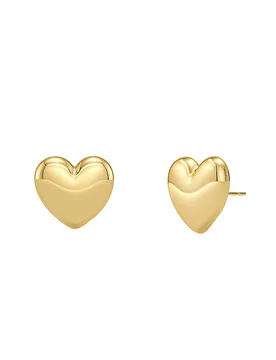 Pendientes BARLEY STUDS Large Gold oro - Edblad - FashionsVida