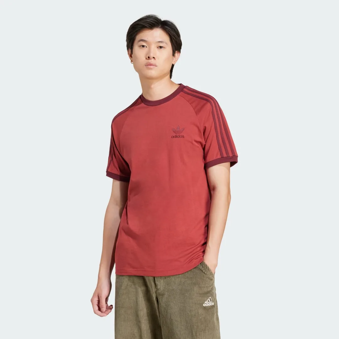 T-shirt adicolor Classics 3 Stripes L Preloved Ruby - Adidas - FashionsVida