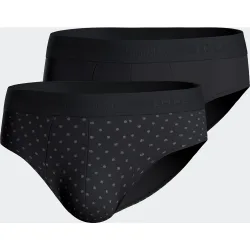 Pack de dos slips de punto de hombre en azules
