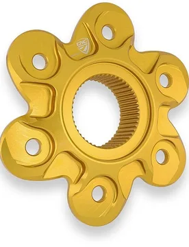 Flangia portacorona Ducati FL506 Oro taglia unica - CNC Racing - FashionsVida