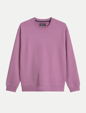 Marc O' Polo mit Logo-Stickerei Violett XL - Marc O'Polo - FashionsVida