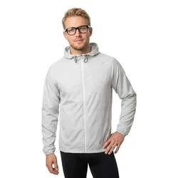 Giacca Aero Hex Windbreaker Grey Mirage / Brick M
