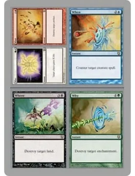 Who/What/When/Where/Why (foil) Unhinged - Magic: The Gathering - FashionsVida