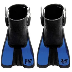Phyz Open Heel Swimming Fins Black EU 39-43 unisex