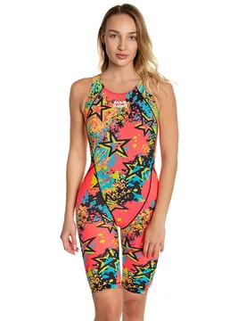 Mw Revolt Open Back Competition Swimsuit Multicolor S4 L Women - Mad Wave - FashionsVida