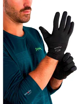 All terrain winter guantes largos ciclismo Negro (L) - Spiuk - FashionsVida