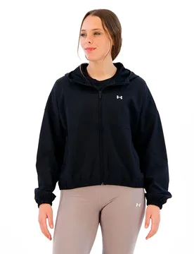 Veste Rival Woven Black / White XL - Under armour - FashionsVida