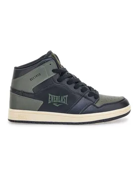 Sneakers mid verde e nero in materie sintetiche EV716 42 - Everlast - FashionsVida