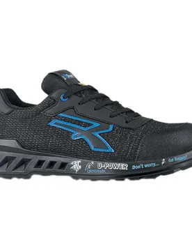 Chaussures De Sécurité Diwi Esd S1ps Fo Sr Black / Blue EU 39 - U-Power - FashionsVida