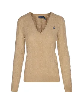 POLO Pullover KIMBERLEY camel S Damen - Ralph Lauren - FashionsVida