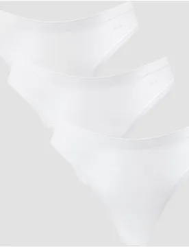Tanga de talle medio que no deja marcas para mujer de MP (paquete de 3) - MyProtein - FashionsVida