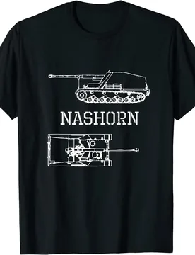 Tank Destroyer Nashorn SdKfz164 German 8.8cm Men T-Shirt Short Sleeve Casual Cotton O-Neck Summer Shirt - Aliexpress - FashionsVida
