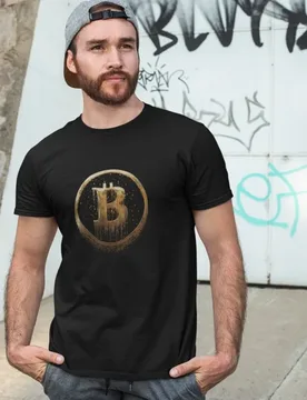 Bitcoin Gold Melt Crypto style Gift t shirt for Crypto Traders BTC Fan 100% cotton Bitcoin Symbol Graphic Tee All size tops - Aliexpress - FashionsVida