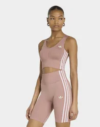 Womens Bralette Essentials 3 Stripes Seamless - Rosa, rosa rosa Donna taglia L