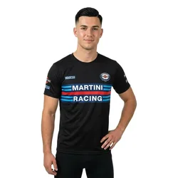 T-shirt à Manches Courtes Martini-r Black M