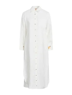 Vestido midi Mujer Hueso XS Mujer - Farm Rio - FashionsVida