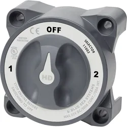 Hd 0-1-2 Battery Switch Refurbished Grey One Size unisex