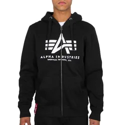 Industries Sweat-shirt à Zip Basic Black XL