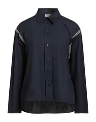Camisa Mujer Azul marino 0,1 Mujer