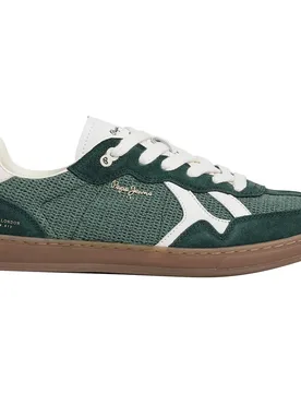 Baskets Ball Natural Vintage Green EU 45 - Pepe jeans - FashionsVida