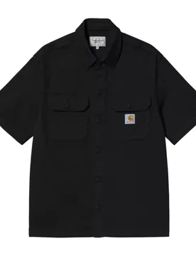 S/s craft shirt - black - CARHARTT WIP - FashionsVida