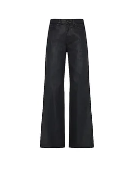 Jeans Wide Leg Fit LOTTA nero 28 - 7 for all mankind - FashionsVida