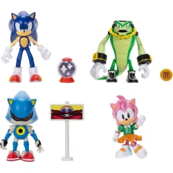 Surtido de figuras articuladas 10 cm Sonic, Serie 18