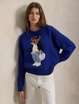 Jersey de algodón con Polo Bear - Polo Ralph Lauren - FashionsVida