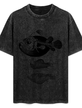 Deep Sea Angler Fish | Ocean Animal T-Shirt Casual Basic Street Style T-Shirt - Aliexpress - FashionsVida