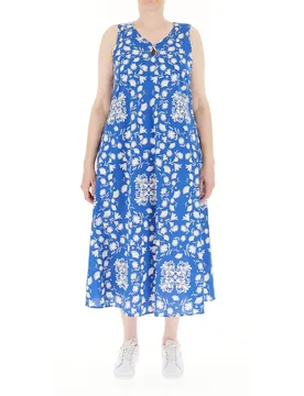 Abito smanicato COLLECTION BLU 52 - ELENA MIRO' - FashionsVida