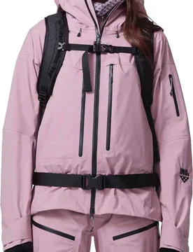 Wasserdichte Skijacke – Damen – Aurion 3L Jacket W Aurion 3L Jacket Dusk für Damen Größe S Violett - Blackcrows - FashionsVida