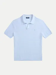 Polo Casual-Fit Poloshirt Blau L