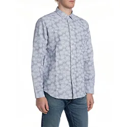 Camicia A Maniche Lunghe M18 .000.75090 Light Blue XL