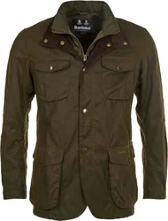 Veste cirée authentique avec gilet intégré - Ogston Wax Jacket Olive en Laine - Taille M - Vert