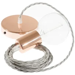 Cables Suspension Luminaire Tm02 50 Cm Silver / Copper One Size