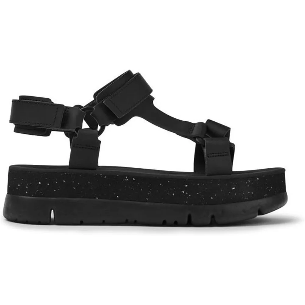 Sandalias de plataforma de mujer con cierre adherente en - Camper - FashionsVida
