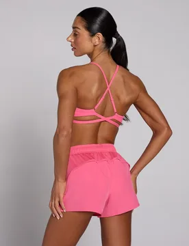 Sujetador deportivo de espalda cruzada ajustable Tempo para mujer de MP - vibrante - XS - MyProtein - FashionsVida