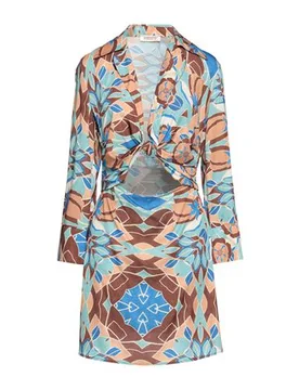 Minivestido Mujer Verde agua profundo S,XS Mujer - Kontatto - FashionsVida