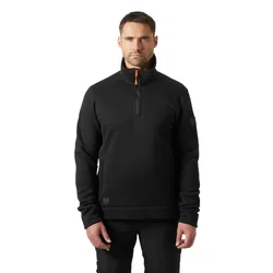 Sweat à Demi-zip Kensington Knit Fleece Black 2XL