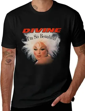 Divine im so beautiful john waters T-Shirt Plus Size Street Style Tee - Aliexpress - FashionsVida