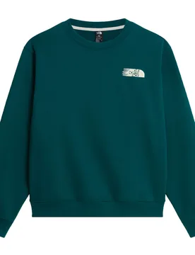 Retro Trail Graphic Relaxed Sweatshirt - Sweatshirt-Crewneck - grün - Herren - Size: L - The North Face - FashionsVida